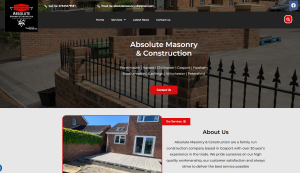 construction company website design consultant
