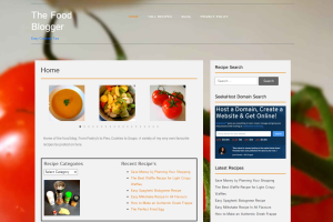 food blogging website