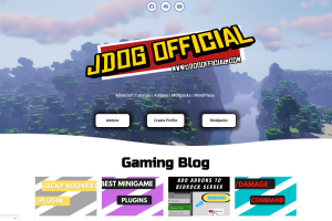 gaming website design